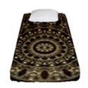 Hamsa-hand-drawn-symbol-with-flower-decorative-pattern Fitted Sheet (Single Size) View1