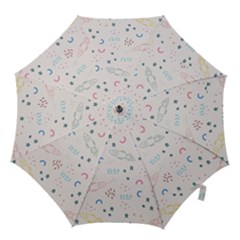 Spaceship Pattern Star Hook Handle Umbrellas (small) by danenraven