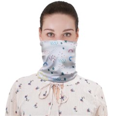 Spaceship Pattern Star Face Covering Bandana (adult) by danenraven