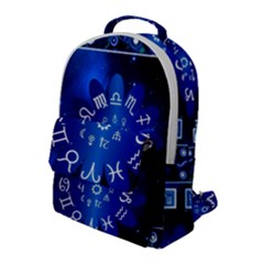 Astrology Horoscopes Constellation Flap Pocket Backpack (large) by danenraven