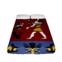 Ancient-egyptian-religion-seamless-pattern Fitted Sheet (Full/ Double Size) View1