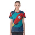 Rocket-with-science-related-icons-image Women s Cotton Tee View1