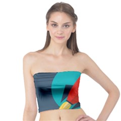 Rocket-with-science-related-icons-image Tube Top by Salman4z