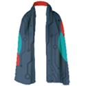 Rocket-with-science-related-icons-image Lightweight Scarf  View1