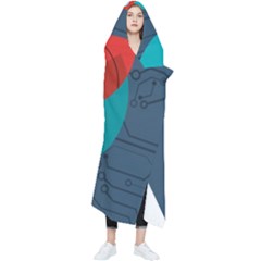 Rocket-with-science-related-icons-image Wearable Blanket by Salman4z