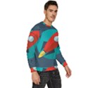Rocket-with-science-related-icons-image Men s Fleece Sweatshirt View3