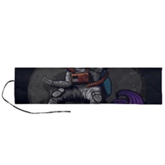 Illustration-astronaut-cosmonaut-paying-skateboard-sport-space-with-astronaut-suit Roll Up Canvas Pencil Holder (l) by Salman4z