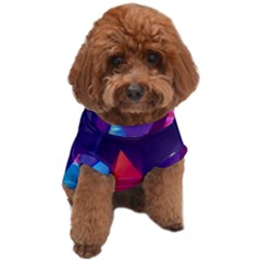 Egyptian-pyramids-night-landscape-cartoon Dog T-shirt by Salman4z