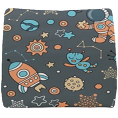 Space-seamless-pattern Seat Cushion by Salman4z