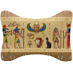 Egypt-horizontal-illustration Seat Head Rest Cushion by Salman4z