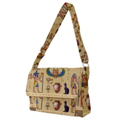 Egypt-horizontal-illustration Full Print Messenger Bag (l) by Salman4z