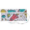 Space-cosmos-seamless-pattern-seamless-pattern-doodle-style Roll Up Canvas Pencil Holder (S) View2