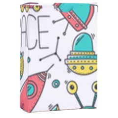 Space-cosmos-seamless-pattern-seamless-pattern-doodle-style Playing Cards Single Design (rectangle) With Custom Box by Salman4z