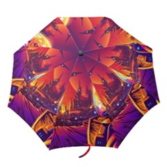 Far-future-human-colonization Folding Umbrellas by Salman4z