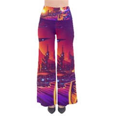 Far-future-human-colonization So Vintage Palazzo Pants by Salman4z