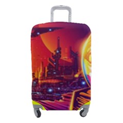 Far-future-human-colonization Luggage Cover (small) by Salman4z