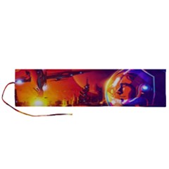 Far-future-human-colonization Roll Up Canvas Pencil Holder (l) by Salman4z