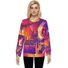 Far-future-human-colonization Hidden Pocket Sweatshirt by Salman4z