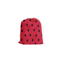 Seamless-watermelon-surface-texture Drawstring Pouch (xs) by Salman4z