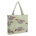 Sloths-pattern-design Zipper Medium Tote Bag View2