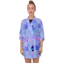 Seamless-pattern-pastel-galaxy-future Half Sleeve Chiffon Kimono View1