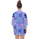Seamless-pattern-pastel-galaxy-future Half Sleeve Chiffon Kimono View2