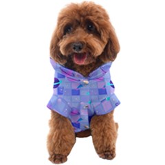 Seamless-pattern-pastel-galaxy-future Dog Coat by Salman4z