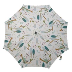 Pattern-sloth-woodland Hook Handle Umbrellas (small) by Salman4z