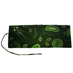 Bacteria-virus-seamless-pattern-inversion Roll Up Canvas Pencil Holder (s) by Salman4z
