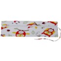 Seamless-pattern-vector-owl-cartoon-with-bugs Roll Up Canvas Pencil Holder (L) View2