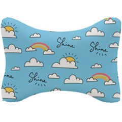 Sky-pattern Seat Head Rest Cushion by Salman4z