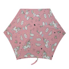 Cute-unicorn-seamless-pattern Mini Folding Umbrellas by Salman4z