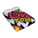 Vector-romantic-love-seamless-pattern Fitted Sheet (Full/ Double Size) View2
