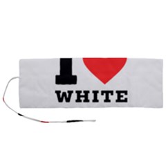I Love White Gold  Roll Up Canvas Pencil Holder (m) by ilovewhateva