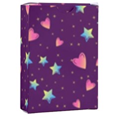Colorful-stars-hearts-seamless-vector-pattern Playing Cards Single Design (rectangle) With Custom Box by Salman4z