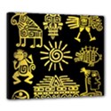 Maya-style-gold-linear-totem-icons Canvas 24  x 20  (Stretched) View1