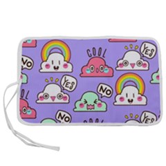 Cloud-seamless-pattern -- Pen Storage Case (l) by Salman4z