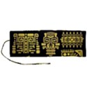 American-golden-ancient-totems Roll Up Canvas Pencil Holder (M) View1