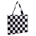 Chess-board-background-design Zipper Medium Tote Bag View2