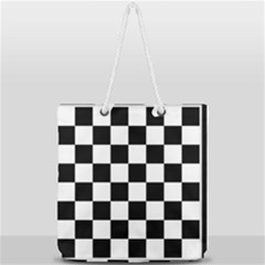 Chess-board-background-design Full Print Rope Handle Tote (large) by Salman4z
