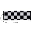 Chess-board-background-design Roll Up Canvas Pencil Holder (M) View1