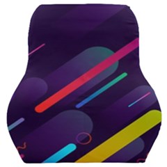 Colorful-abstract-background Car Seat Back Cushion  by Salman4z