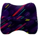 Colorful-abstract-background Velour Head Support Cushion View2