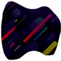 Colorful-abstract-background Velour Head Support Cushion View3