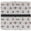 Insects-icons-square-seamless-pattern Seat Cushion View4