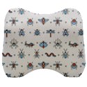 Insects-icons-square-seamless-pattern Velour Head Support Cushion View1