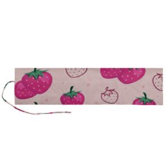 Seamless-strawberry-fruit-pattern-background Roll Up Canvas Pencil Holder (l) by Salman4z