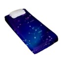 Realistic-night-sky-poster-with-constellations Fitted Sheet (Single Size) View2