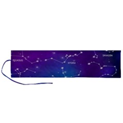 Realistic-night-sky-poster-with-constellations Roll Up Canvas Pencil Holder (l) by Salman4z
