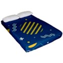 Flat-design-geometric-shapes-background Fitted Sheet (California King Size) View2